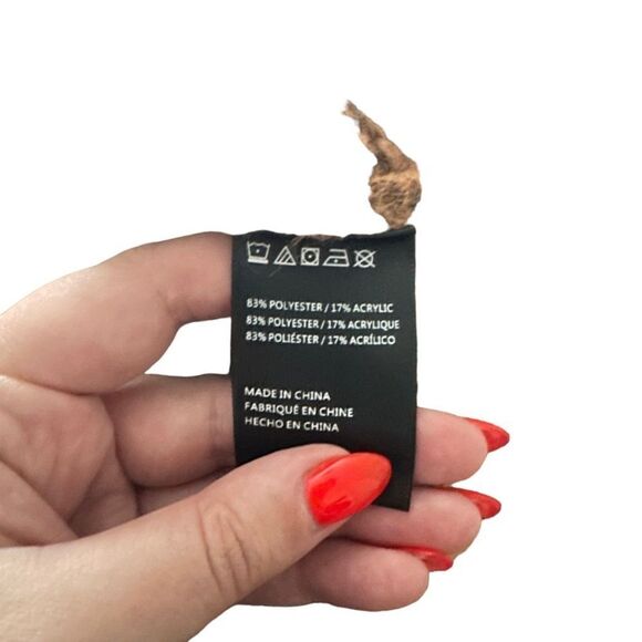 ANTHROPOLOGIE Marled Fringe‎ Oversized Poncho One Size - Picture 7 of 7